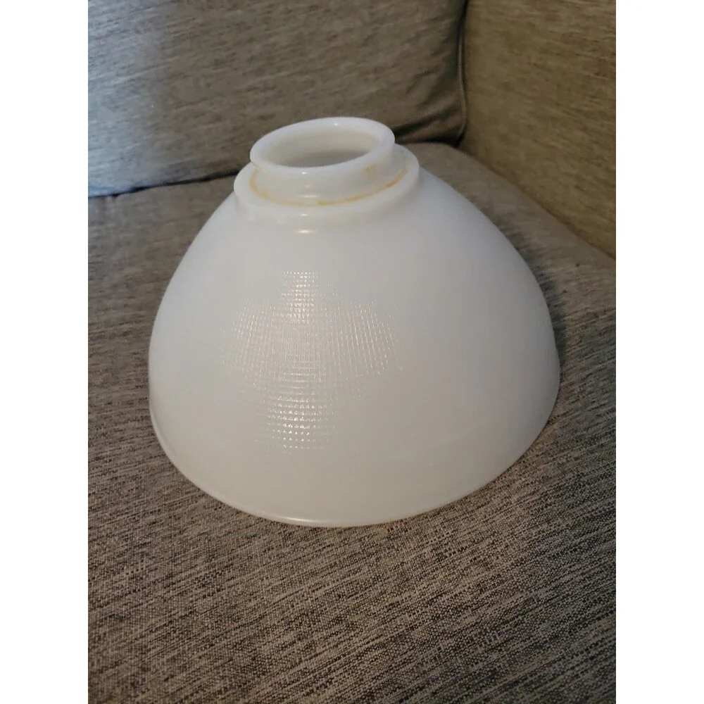 Vintage Allegheny 1 Milk Glass Shade 10